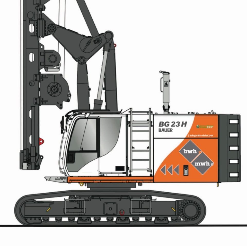 Rent BAUER drilling equipment from BWH?