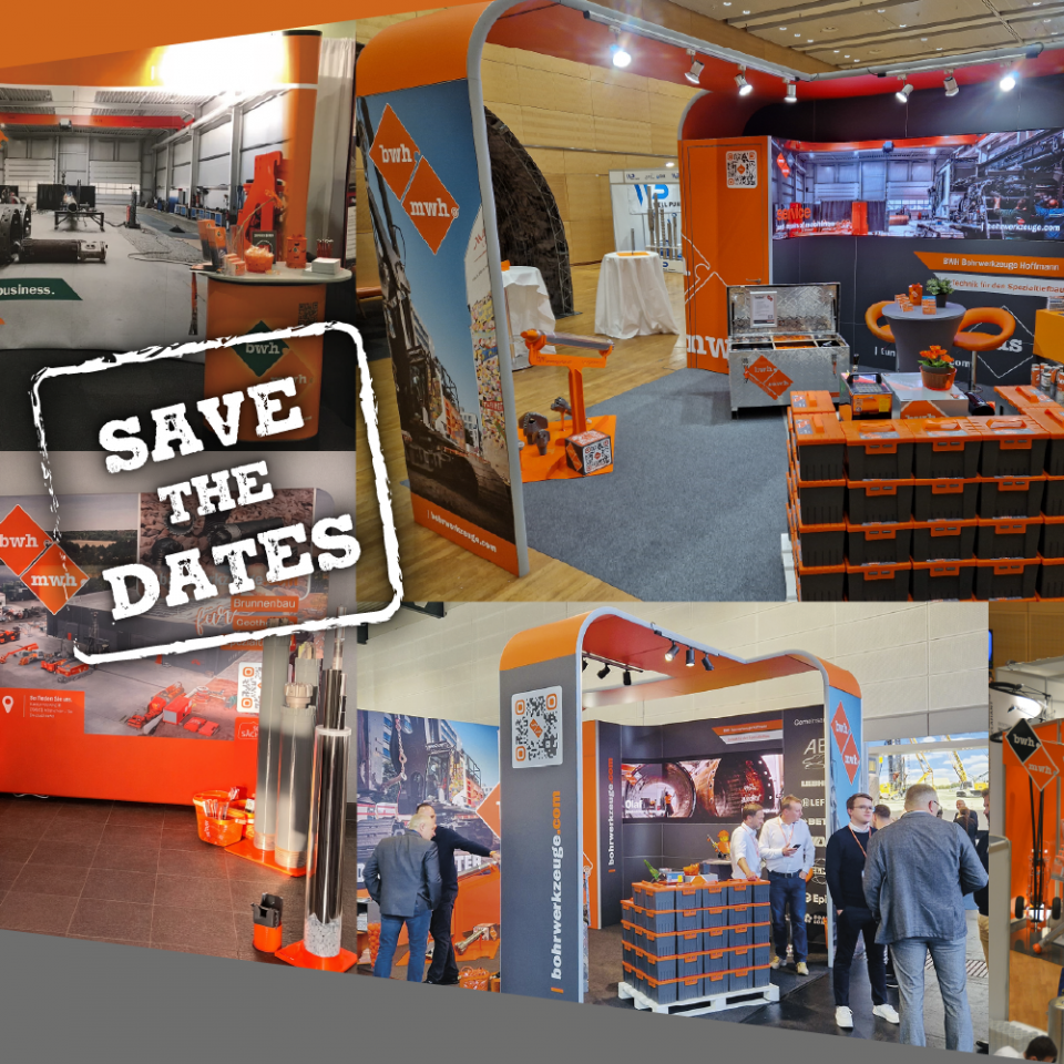 SAVE THE DATES – Weil persönliche Treffen doch die besten sind.